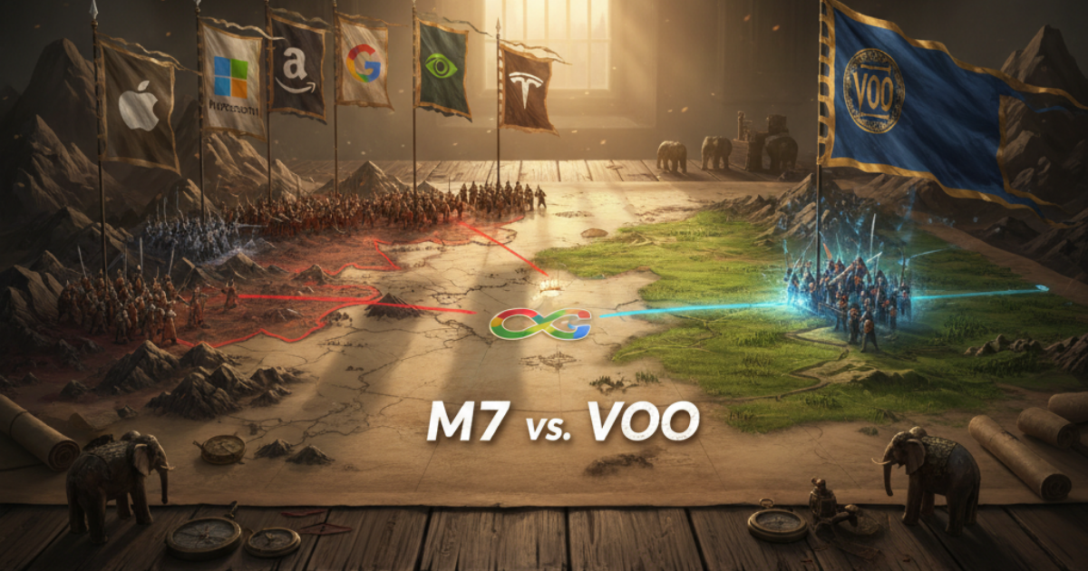 「美股七雄」vs. VOO 深度對決：你要押寶「戰國七雄」，還是投資「大一統皇朝」？